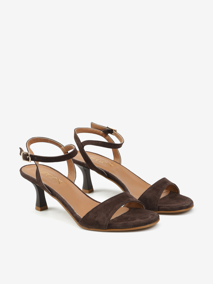 SANDAŁY HEGO'S Milano E104 CAMOSCIO TESTA DI MORO