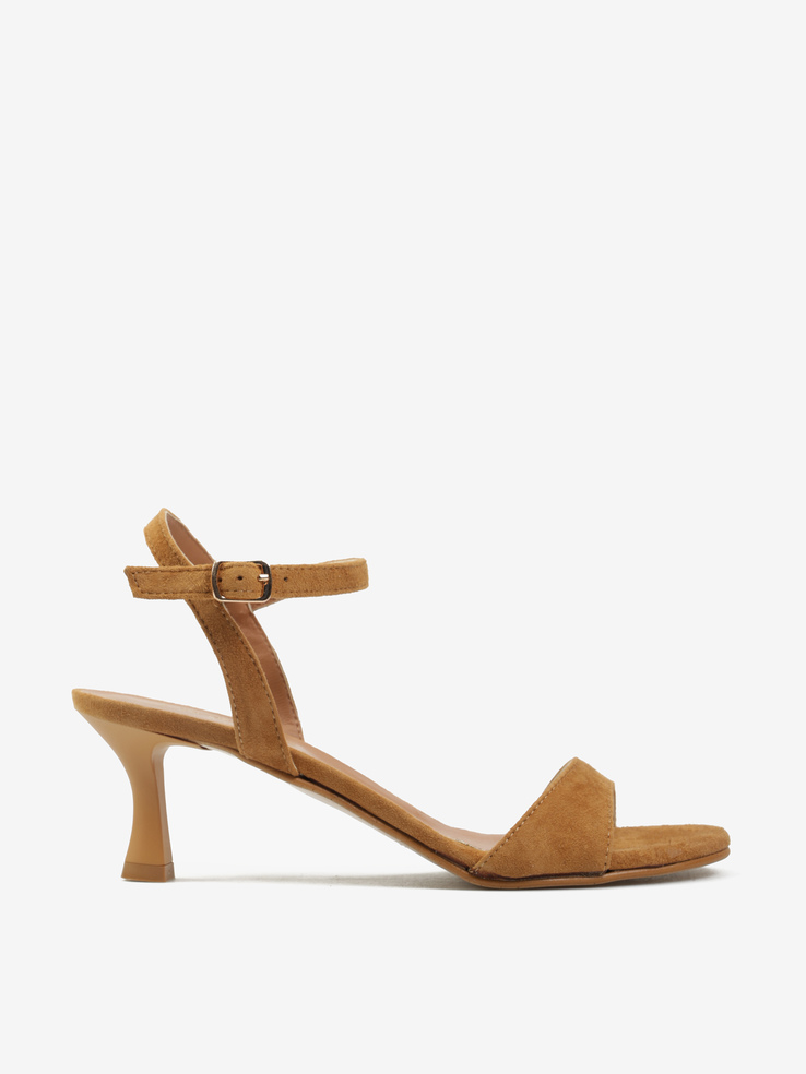 SANDAŁY HEGO'S Milano E104 CAMOSCIO CUOIO