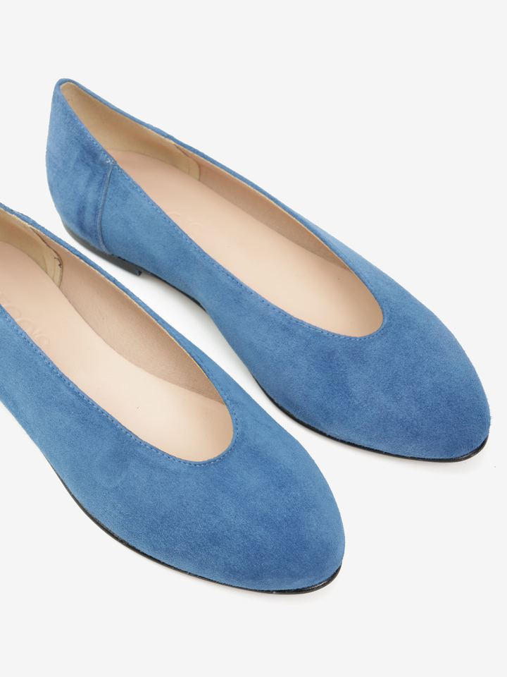 NIEBIESKIE BALERINY  HEGO'S Milano