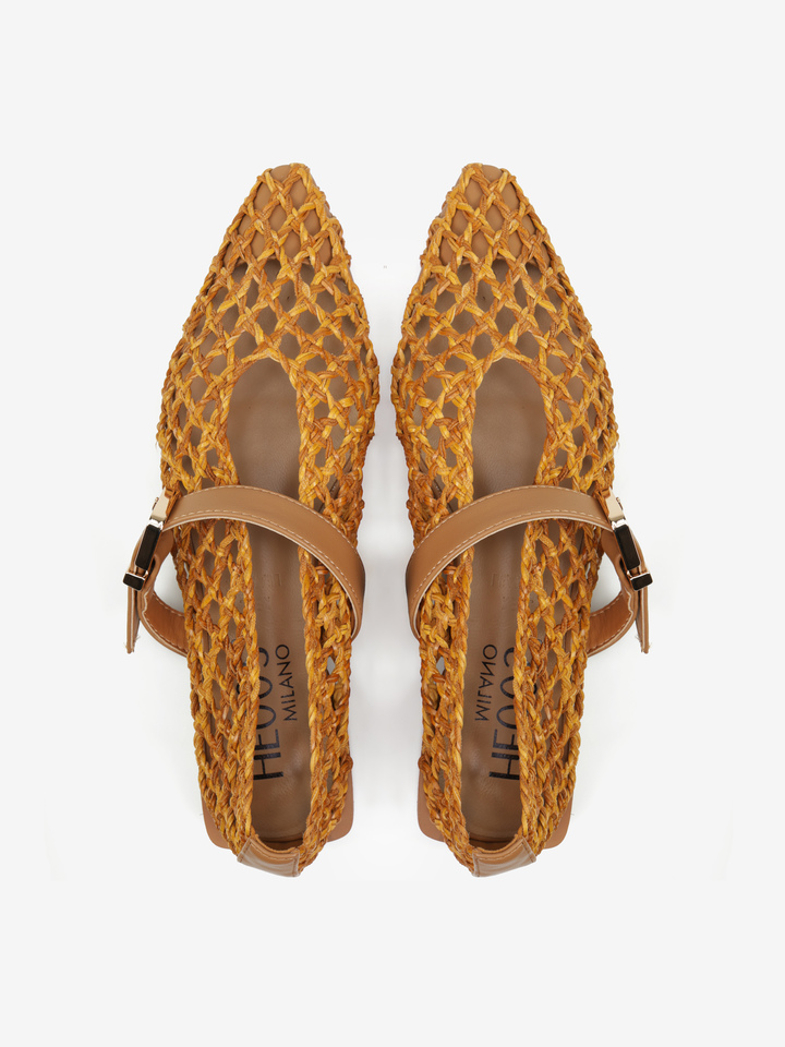 BALERINY Z PLECIONKI  HEGO'S Milano