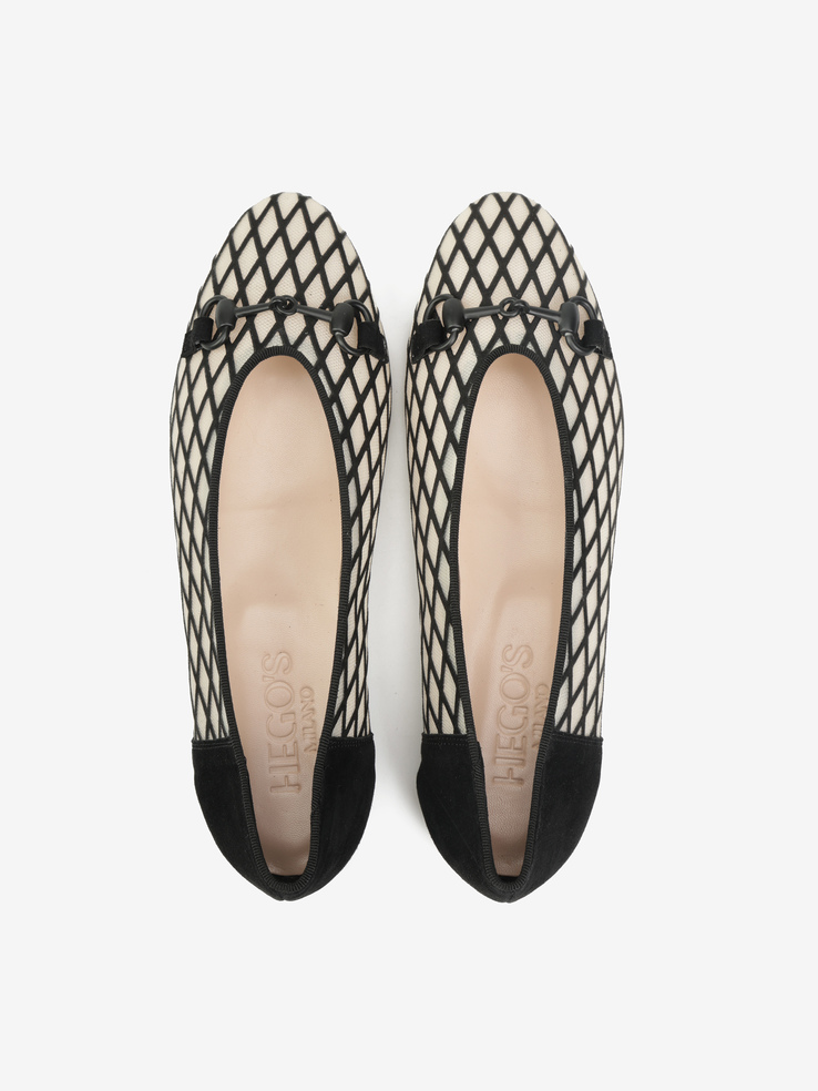 BALERINY HEGO'S Milano 2047 EVANS NERO