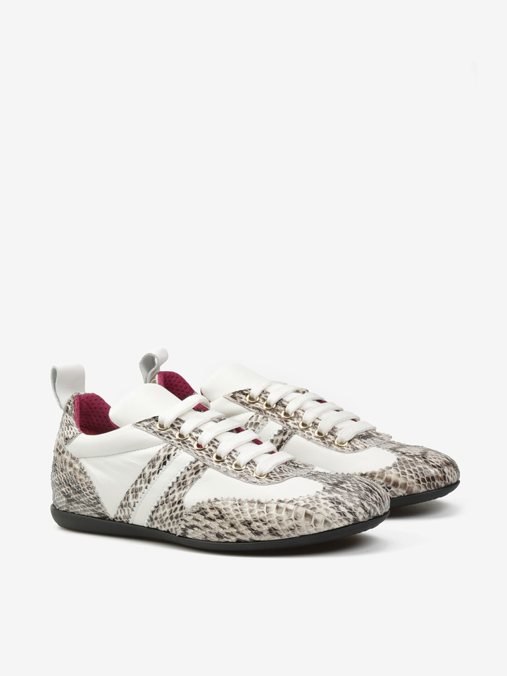 BIAŁE SNEAKERSY HEGO'S Milano