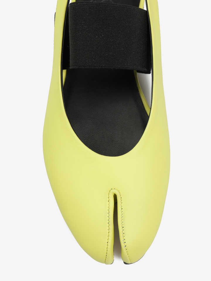 SKÓRZANE BALERINY  HEGO'S Milano