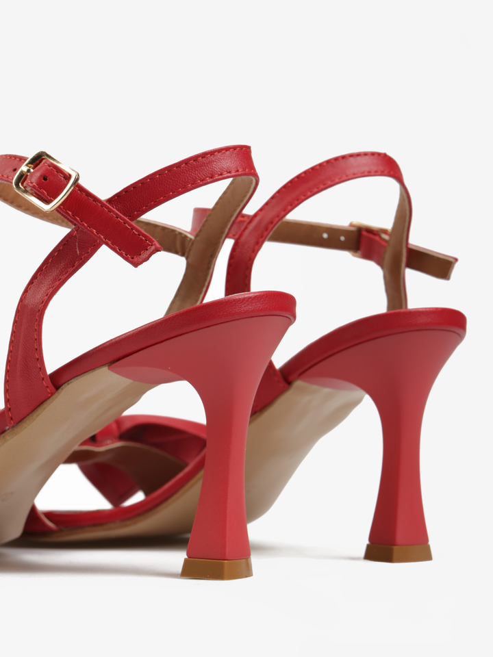 SANDAŁY Z KOKARDĄ HEGO'S Milano