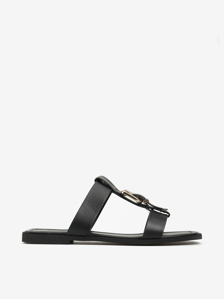 KLAPKI HEGO'S Milano T10 CR27 NAPPA NERO