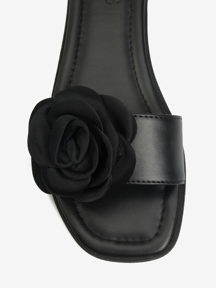 CZARNE KLAPKI HEGO'S Milano