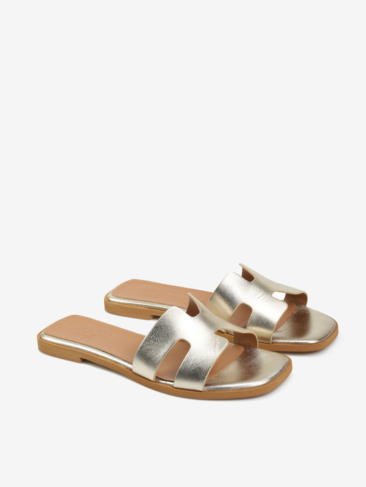 KLAPKI HEGO'S Milano NEW H LAM PLATINO