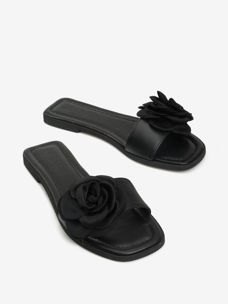 KLAPKI HEGO'S Milano T10 CR33F NAPPA NERO