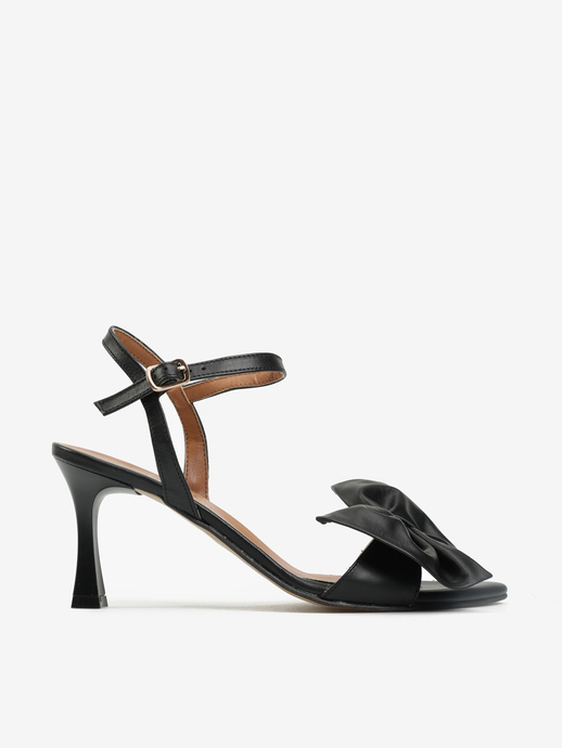 SANDAŁY HEGO'S Milano F106 NAPPA NERO