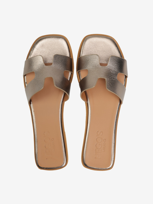 KLAPKI HEGO'S Milano NEW H LAM SABBIA