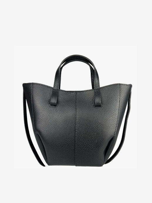 TOREBKA DAMSKA HEGO'S Milano 023S MARTELLATO NERO