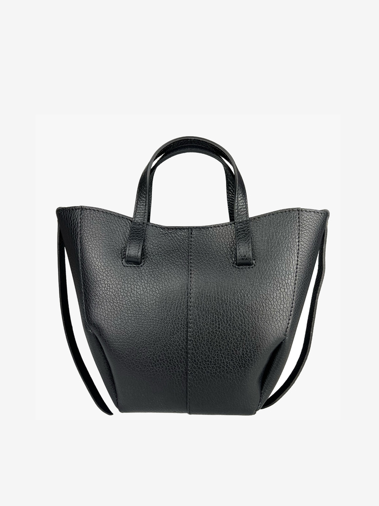 TOREBKA DAMSKA HEGO'S Milano 023S MARTELLATO NERO