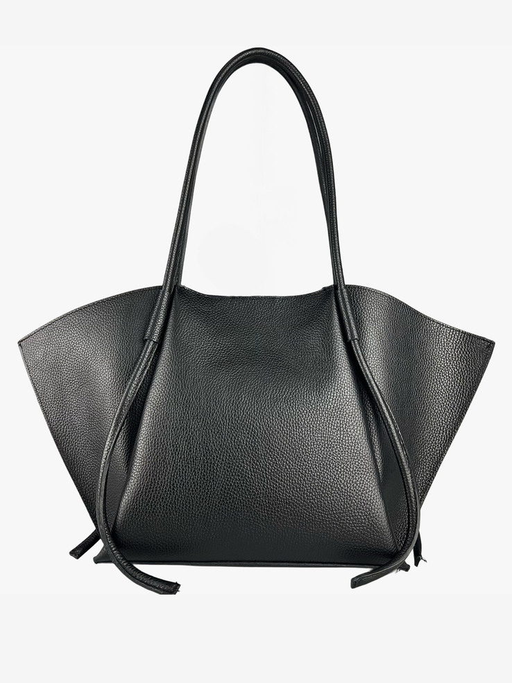 TOREBKA DAMSKA HEGO'S Milano 81115 MARTELLATO NERO