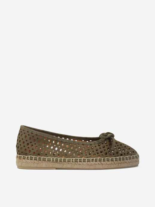 ESPADRYLE HEGO'S Milano 261003-50 BABYSILK OLIVE