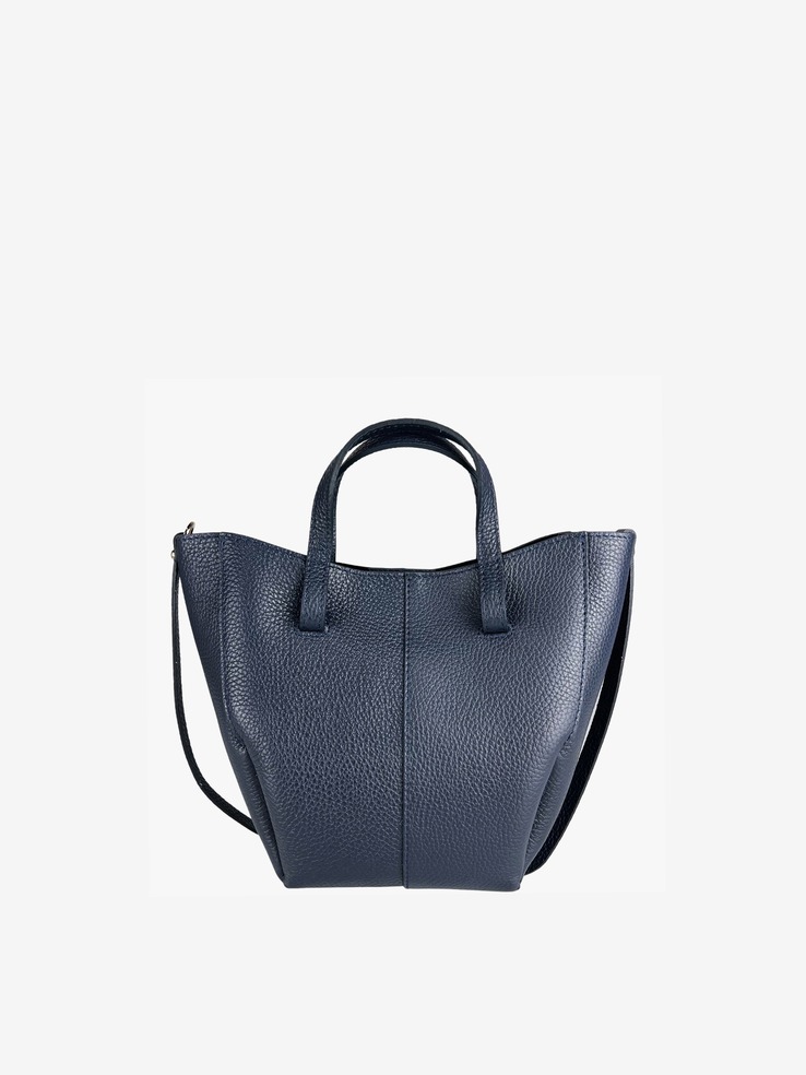 TOREBKA DAMSKA HEGO'S Milano 023S MARTELLATO BLU NAVY