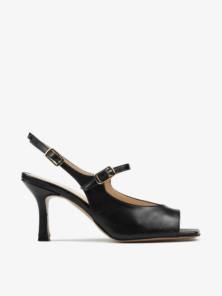 SANDAŁY HEGO'S Milano NIZZA FOCUS NERO