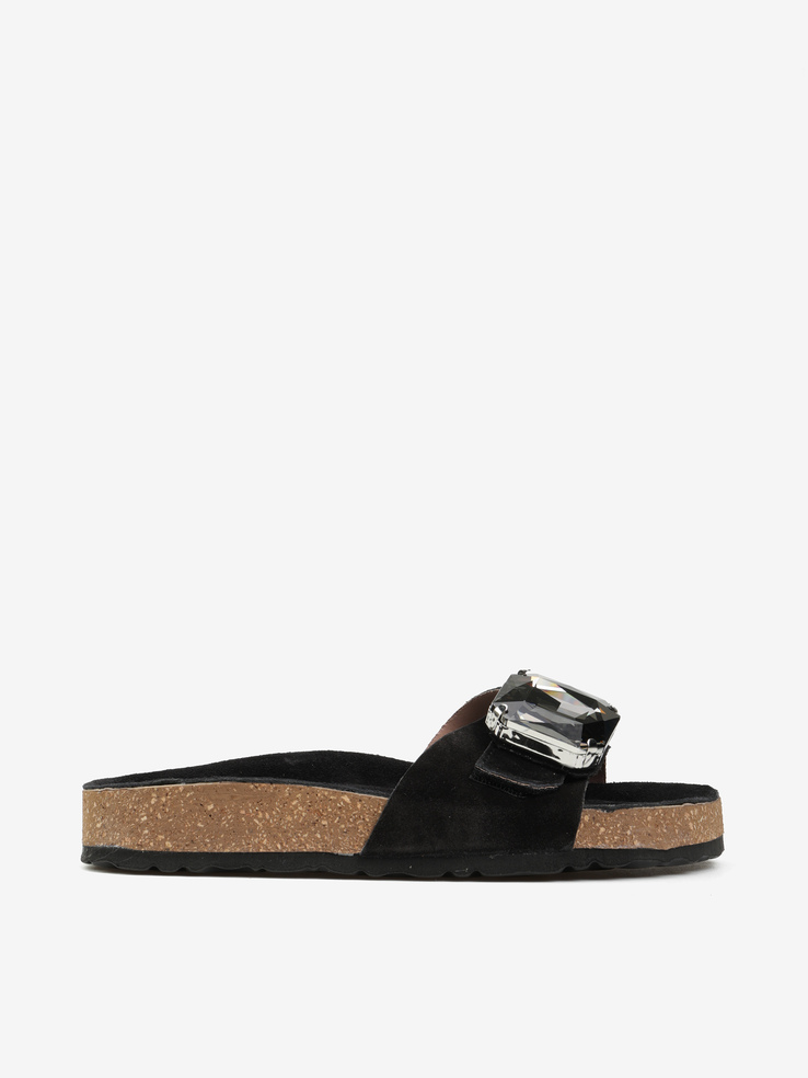 KLAPKI HEGO'S Milano FR-511 CROSTA NERO