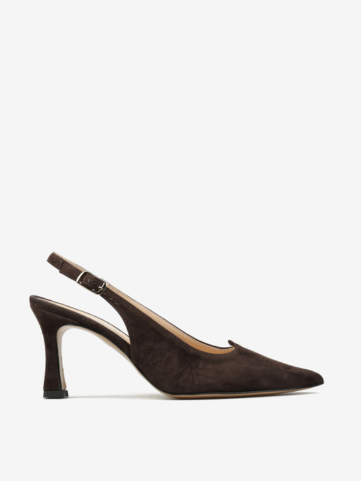 SZPILKI HEGO'S Milano L379SHANEL CAMOSCIO T.MORO