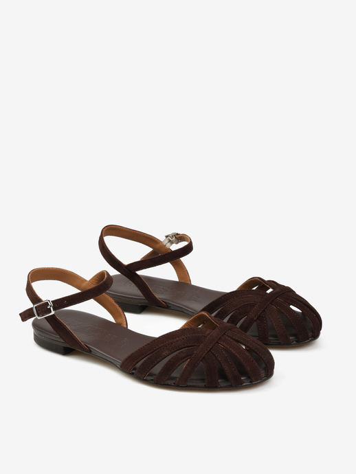 SANDAŁY HEGO'S Milano G-500 CAMOSCIO T.MORO