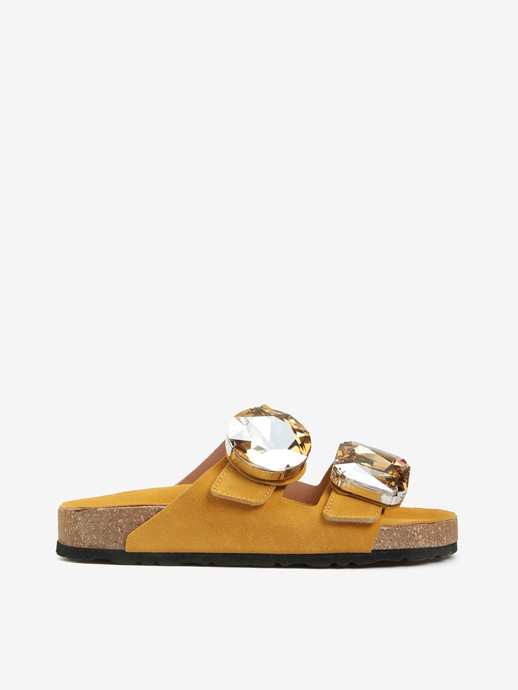 KLAPKI HEGO'S Milano FR-508 CROSTA OCRA