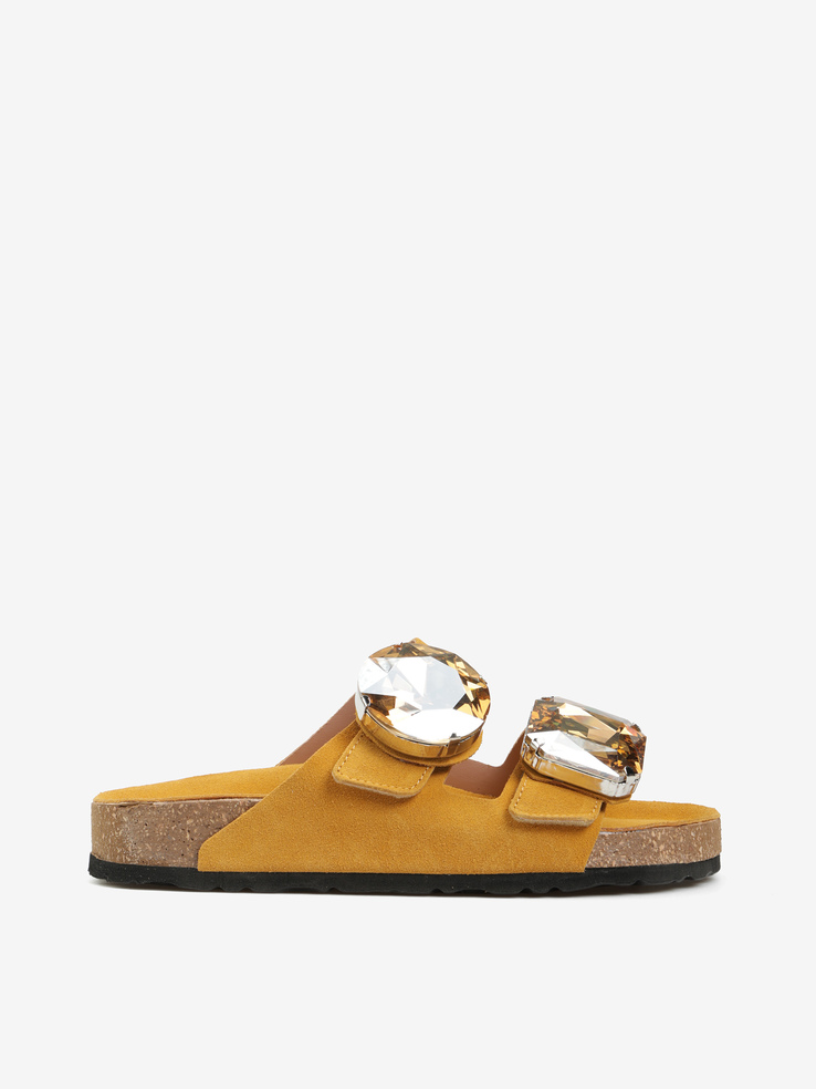 KLAPKI HEGO'S Milano FR-508 CROSTA OCRA