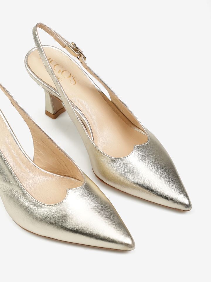 ZŁOTE SZPILKI HEGO'S Milano