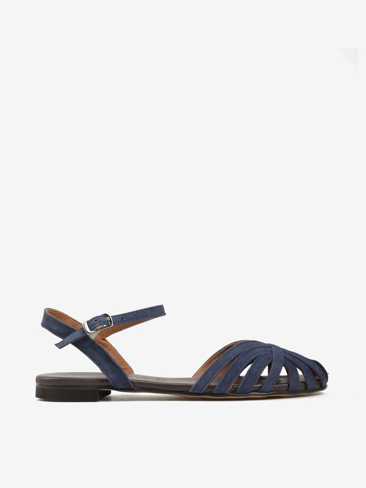 SANDAŁY HEGO'S Milano G-500 CAMOSCIO 2113 BLU