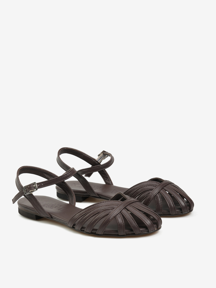 SKÓRZANE SANDAŁY HEGO'S Milano