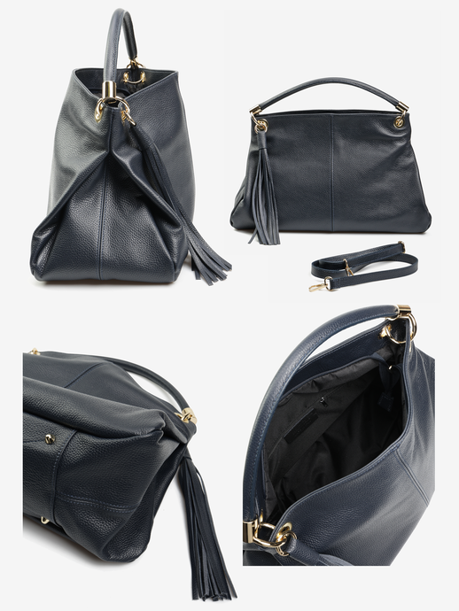 TOREBKA DAMSKA HEGO'S Milano 234 MARTELLATO GIALLO