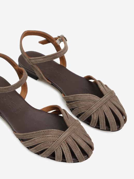 SANDAŁY HEGO'S Milano G-500 CAMOSCIO FANGO