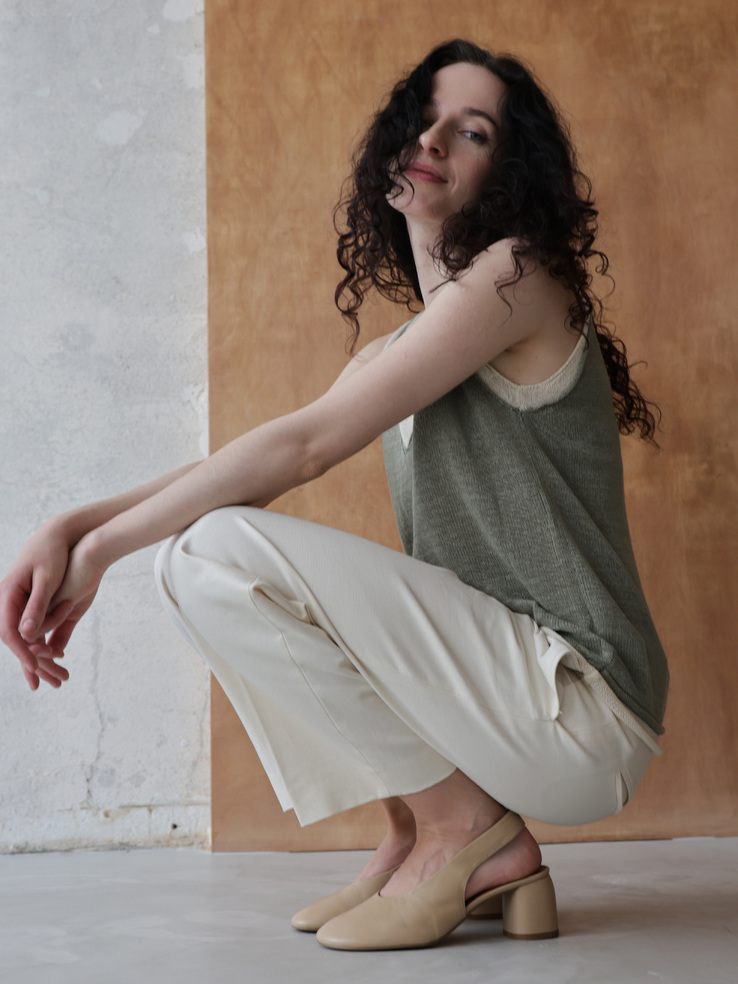 CZÓŁENKA HEGO'S Milano 26068-157A NEXT CAMELLO