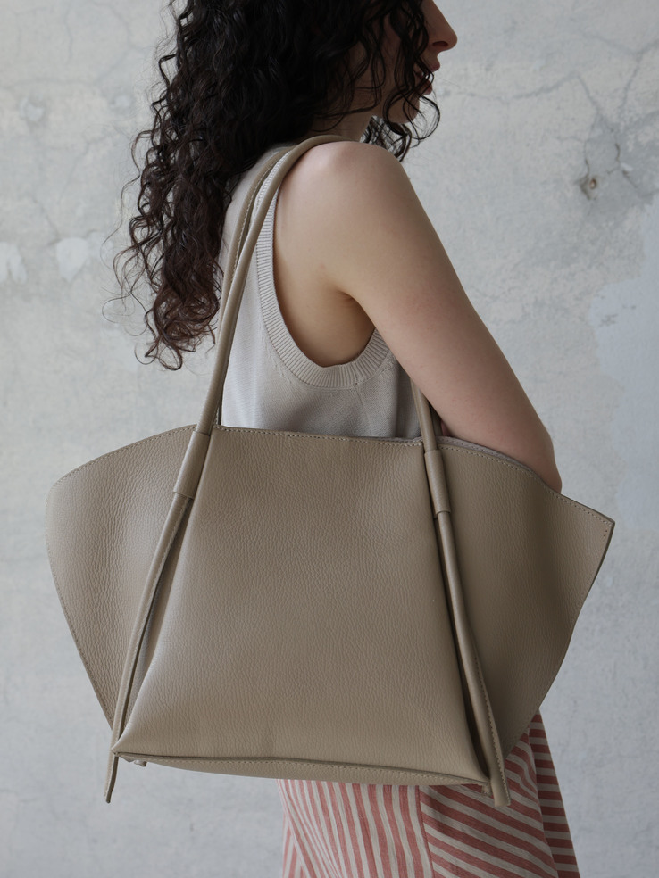 TOREBKA DAMSKA HEGO'S Milano 81115 MARTELLATO CAPPUCCINO