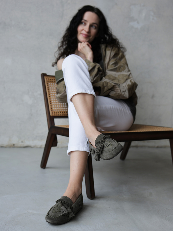 ZAMSZOWE MOKASYNY  HEGO'S Milano