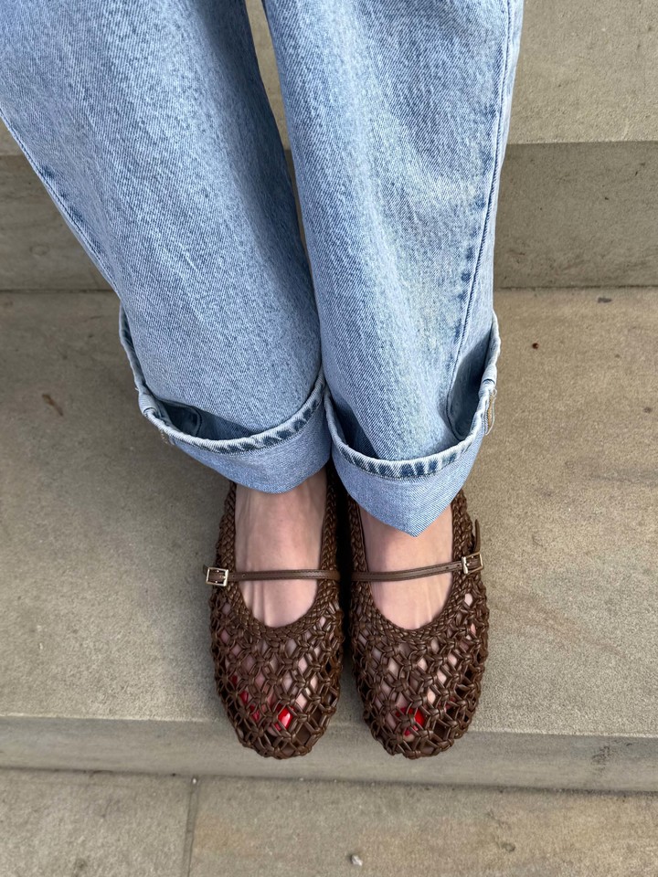 BALERINY Z PLECIONKI  HEGO'S Milano