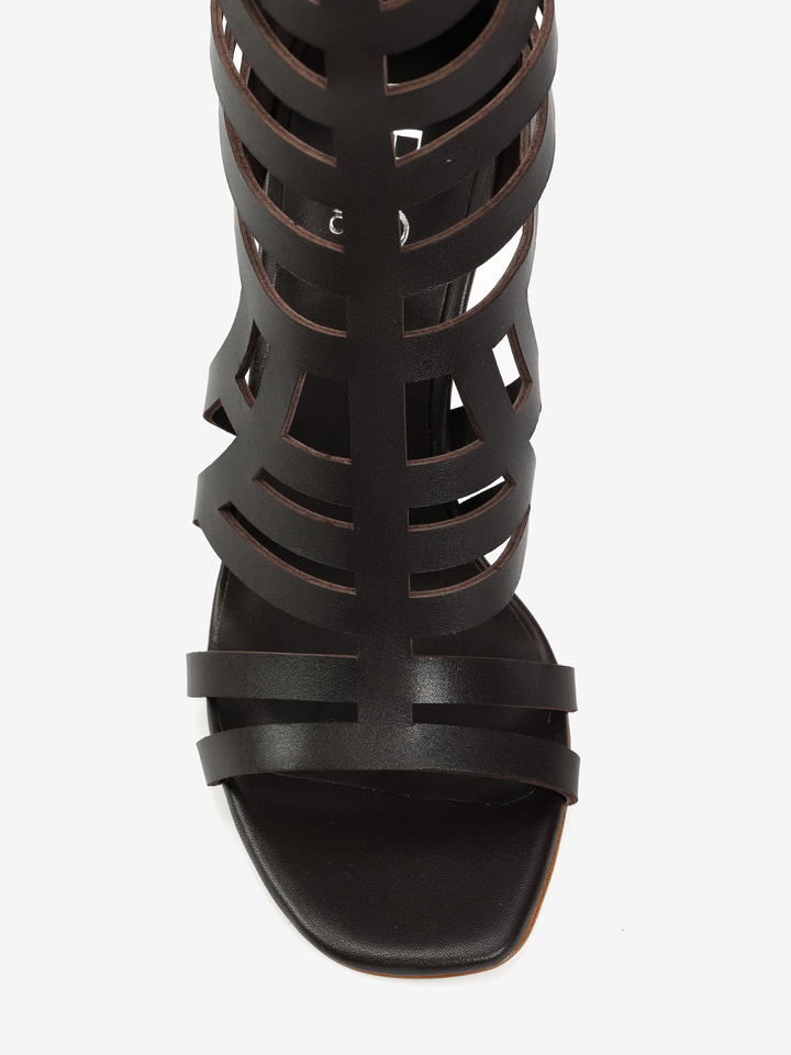 SKÓRZANE SANDAŁY  HEGO'S Milano