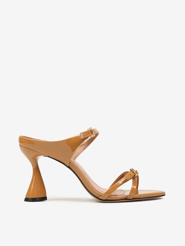 KLAPKI HEGO'S Milano F66149 VERNIZ TAUPE