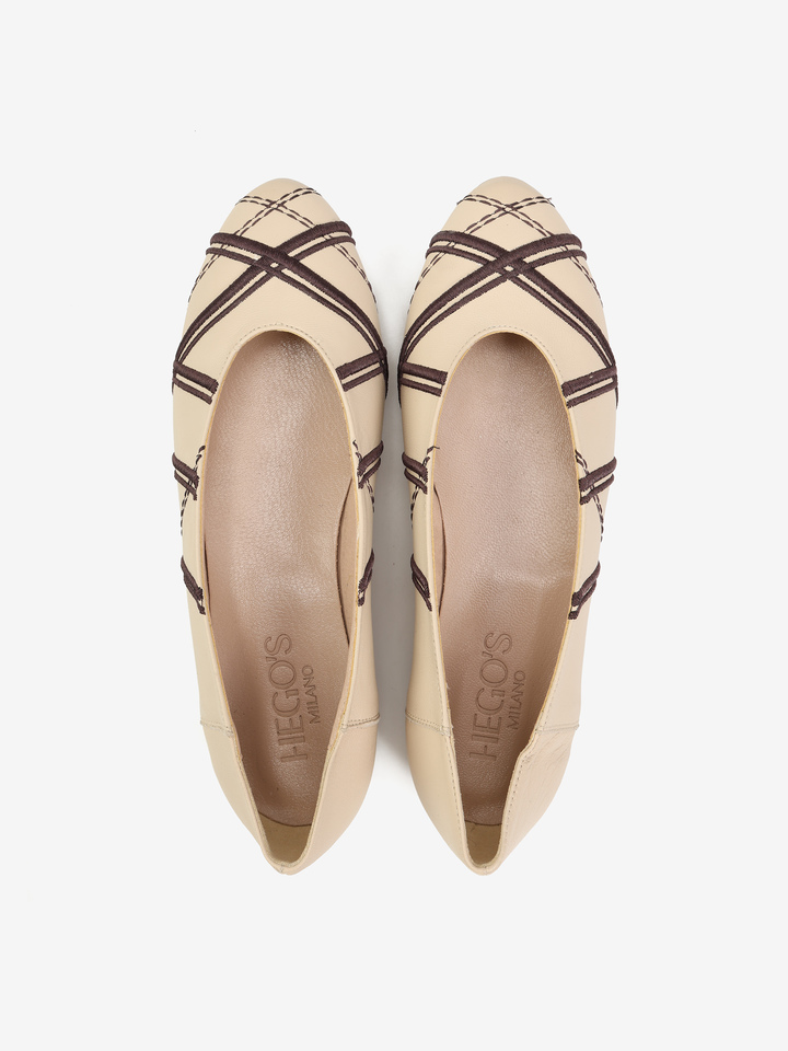 ELEGANCKIE BALERINY  HEGO'S Milano