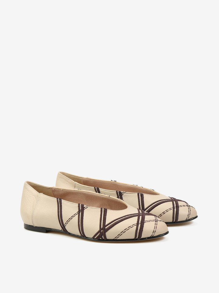 ELEGANCKIE BALERINY  HEGO'S Milano