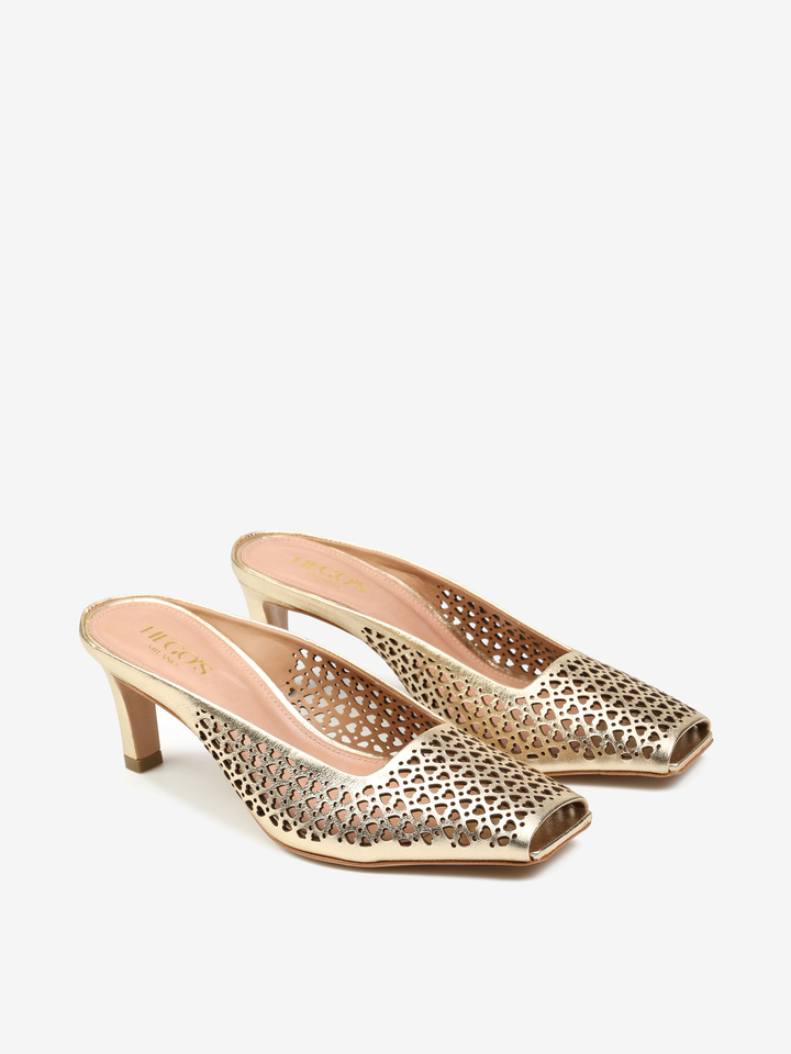 ZŁOTE KLAPKI HEGO'S Milano