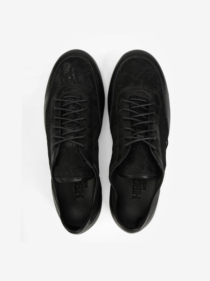 CZARNE SNEAKERSY HEGO'S Milano