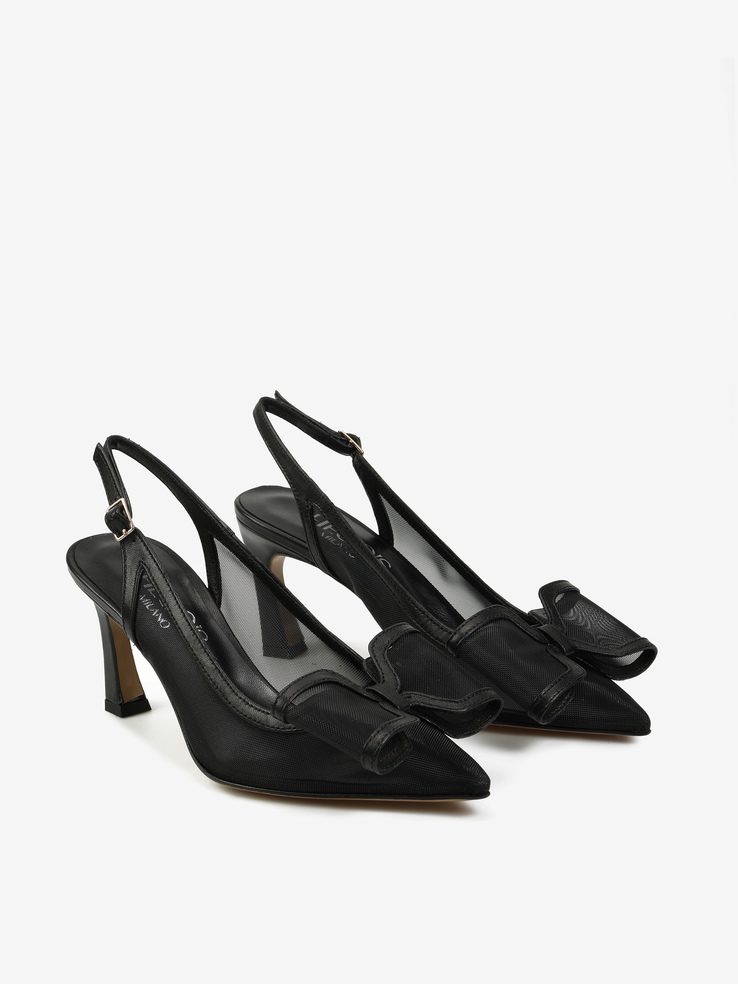 SZPILKI HEGO'S Milano R1318 ZANZARIERA NERA