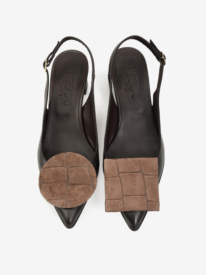 CZÓŁENKA  Z ODKRYTĄ PIĘTĄ HEGO'S Milano