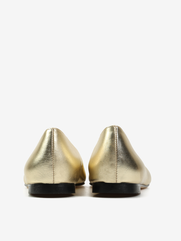 ZŁOTE BALERINY  HEGO'S Milano