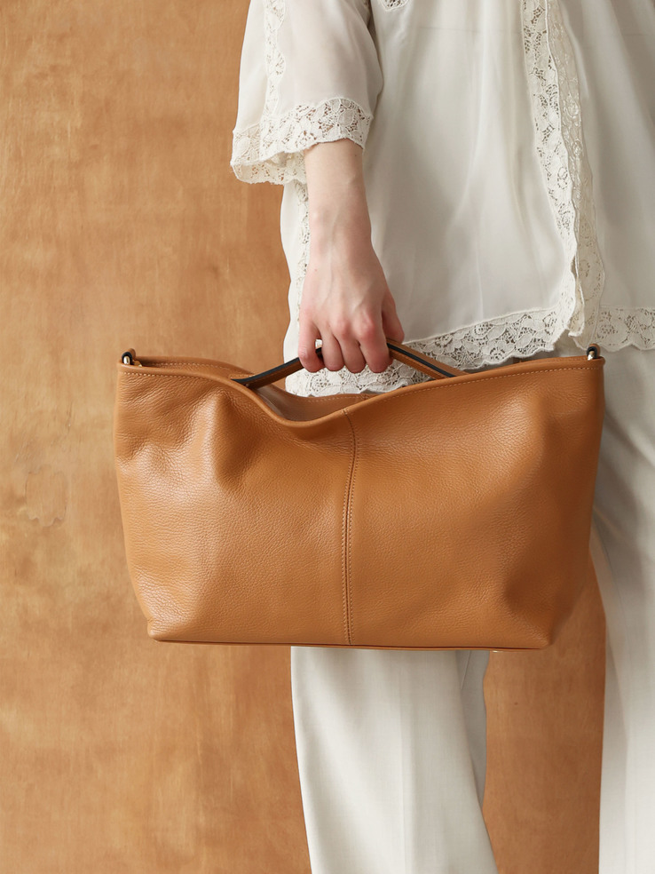 TOREBKA DAMSKA HEGO'S Milano 31153 MARTELLATO CUOIO