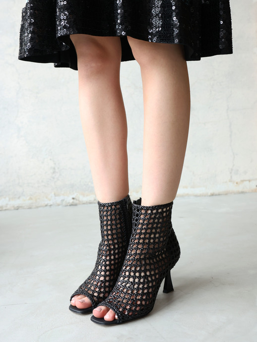 BOTKI HEGO'S Milano R1152 INTRECCIO NERO