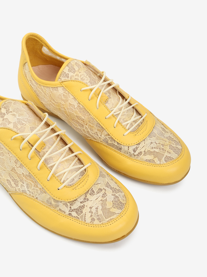 ŻÓŁTE SNEAKERSY HEGO'S Milano
