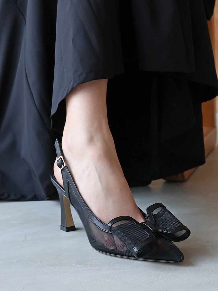 SZPILKI HEGO'S Milano R1318 ZANZARIERA NERA