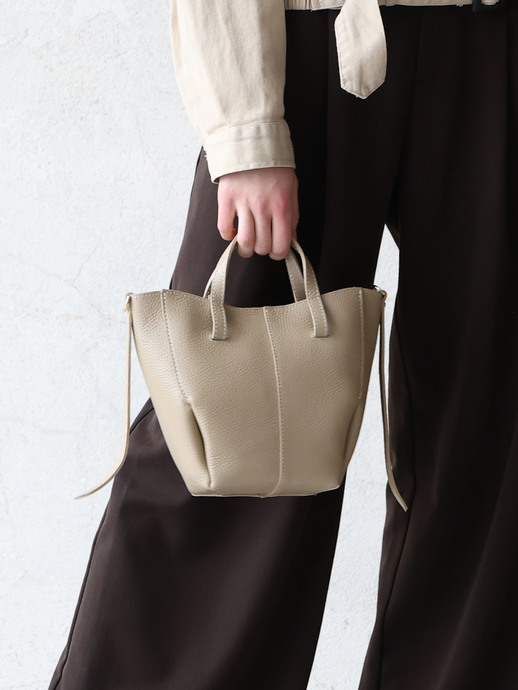 TOREBKA DAMSKA HEGO'S Milano 023S MARTELLATO CAPPUCCINO