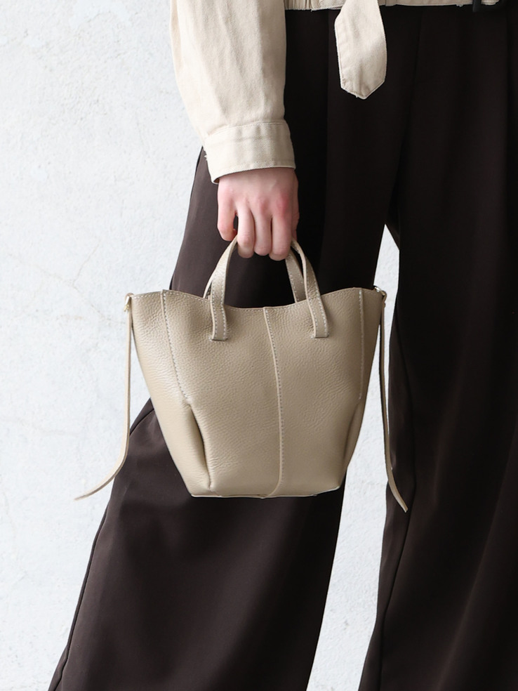 TOREBKA DAMSKA HEGO'S Milano 023S MARTELLATO CAPPUCCINO