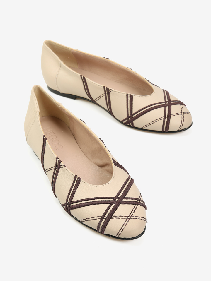ELEGANCKIE BALERINY  HEGO'S Milano